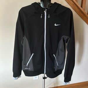 Nike  men’s therma fit size large. Black - grey-white